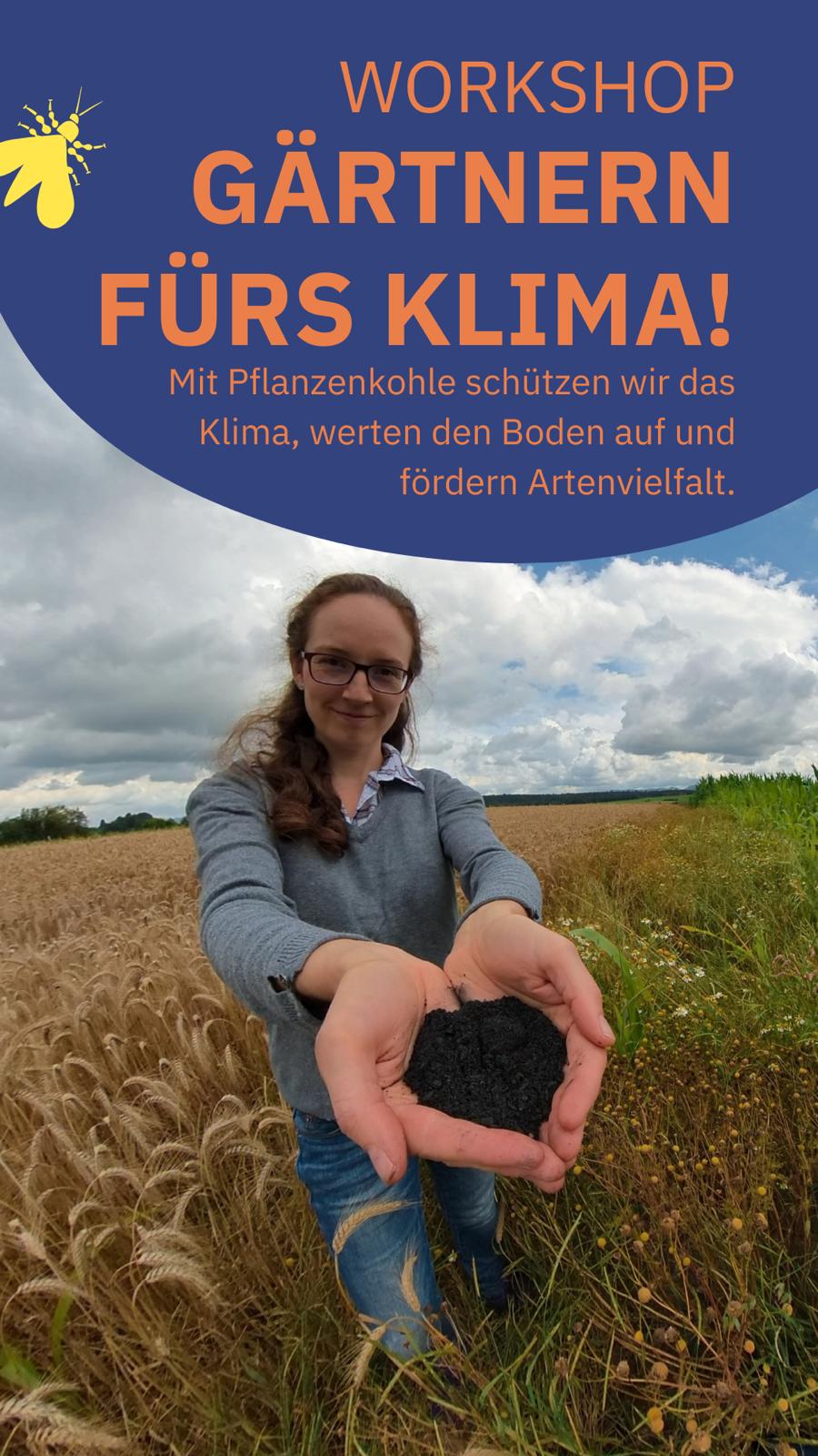 Workshop Gärtnern fürs Klima – Pflanzenkohle-Herstellung am 27.09.2026 in Rosenfeld
